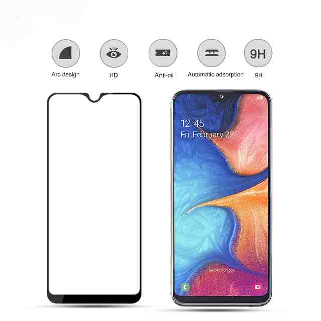 Samsung Galaxy A20e - Full Coverage Tempered Protective Glass - 3