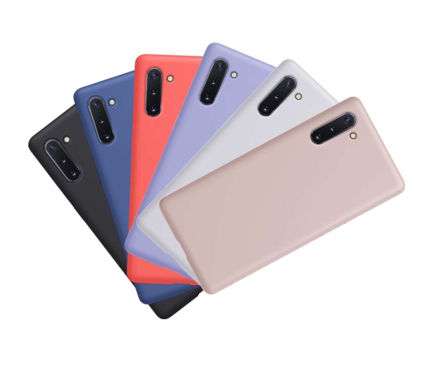 Samsung Galaxy Note 10 Skal - Mikrofiber Silikon - 2
