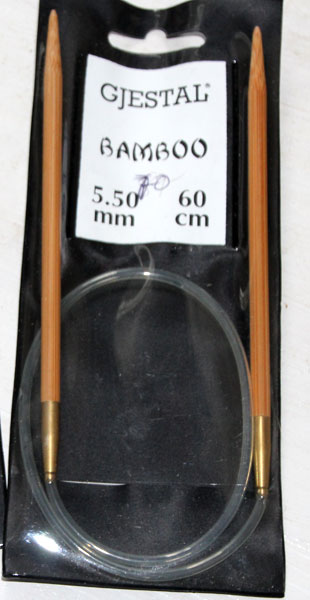 60 cm Gjestal bambu rundsticka 