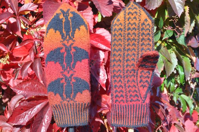Fia Fladdermus Vante / Born to Knit