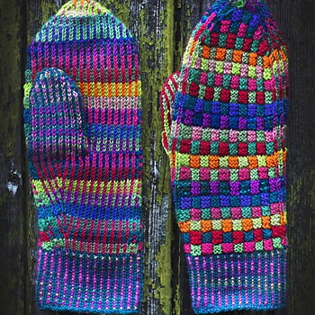 Rut vante - Born to Knit
