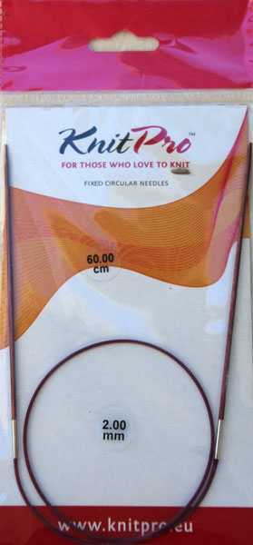 60 cm KnitPro fast rundsticka 