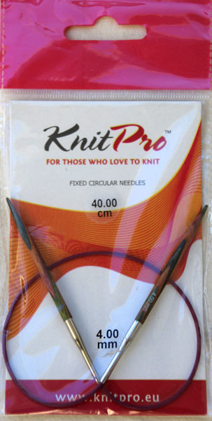 40 cm KnitPro fast rundsticka 