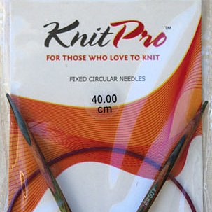 40 cm KnitPro fast rundsticka