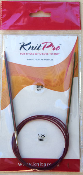 120 cm KnitPro fast rundsticka 