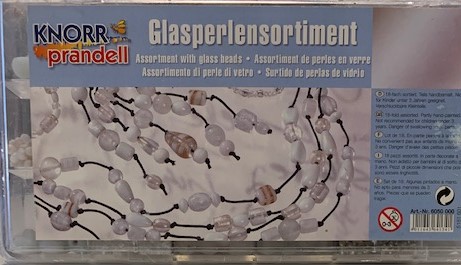 Glaspärlor i Box Vit 6050 000