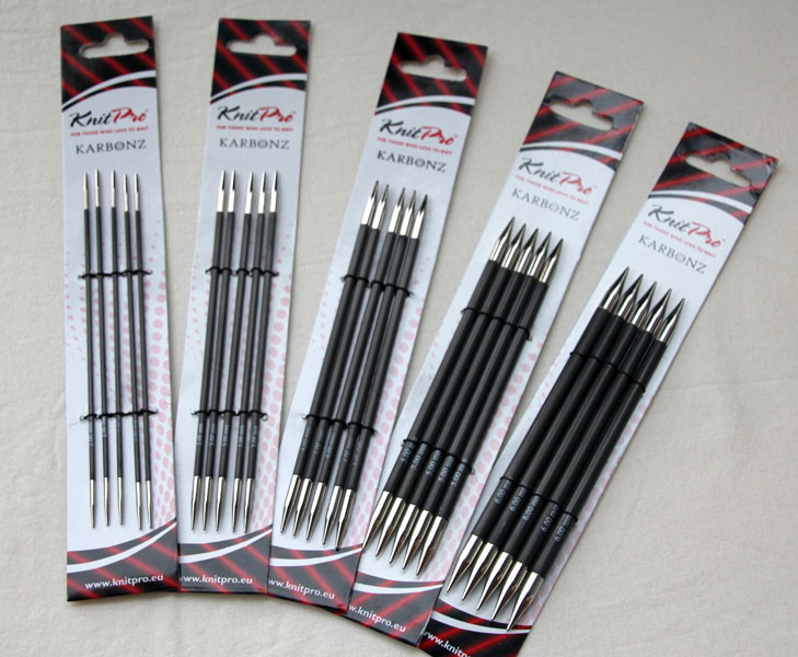 Knit Pro Karbonz Strumpstickor