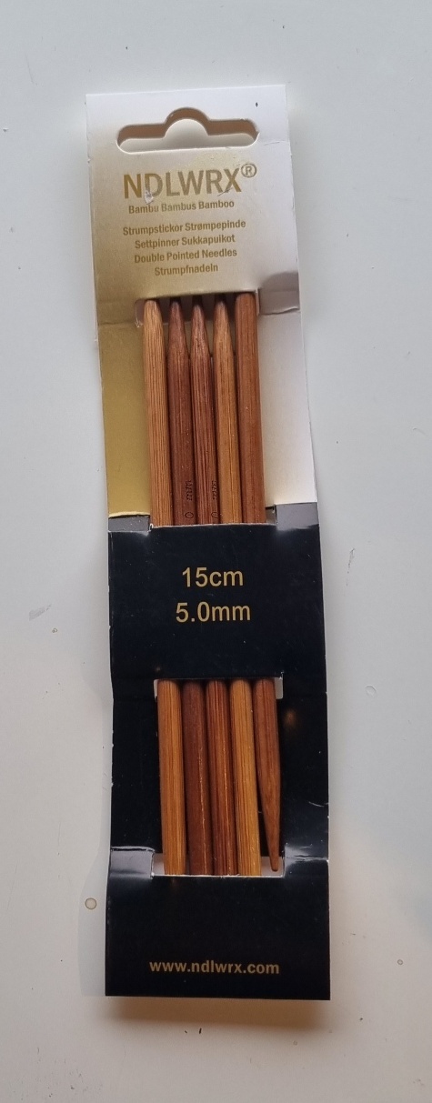 NDLWRX 15 cm strumpstickor bambu