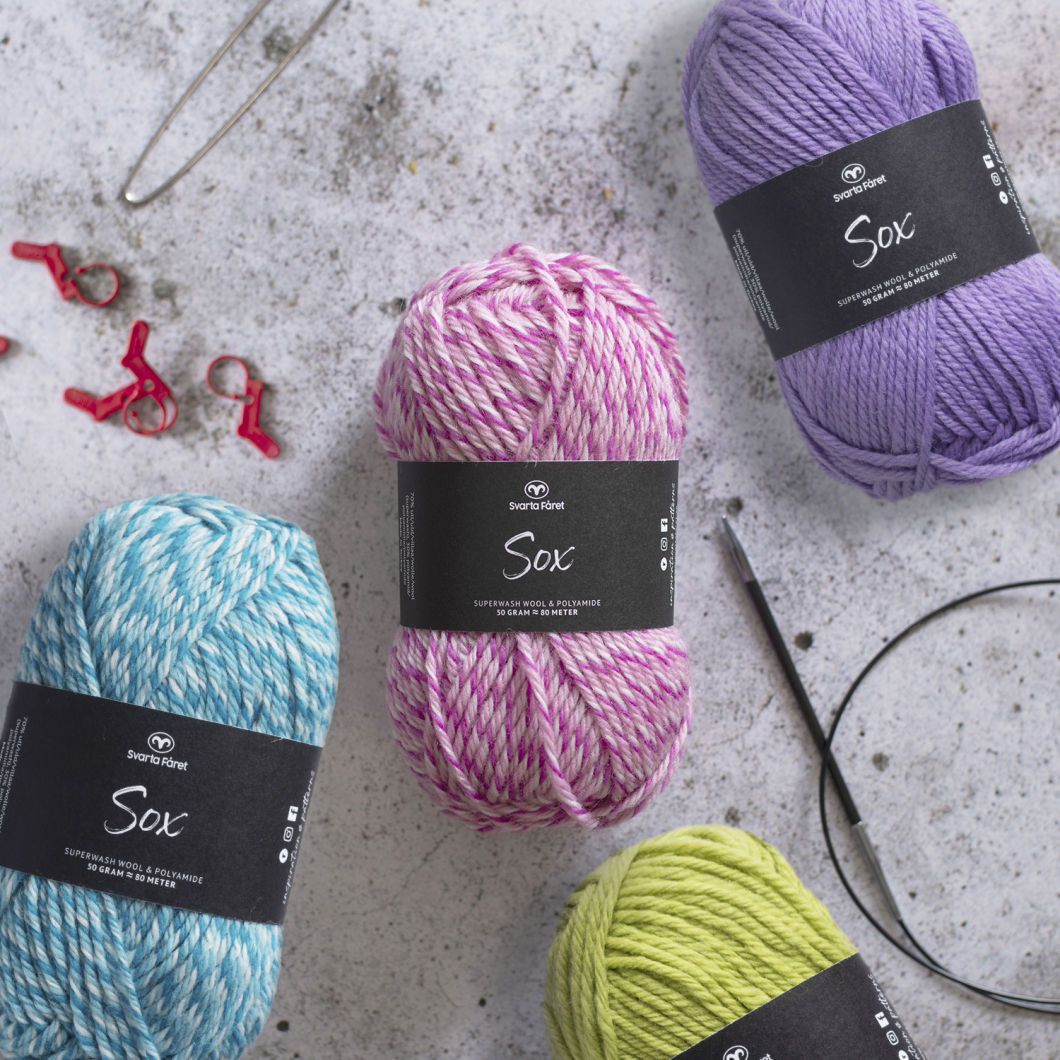 SOX 50g - Svarta Fåret