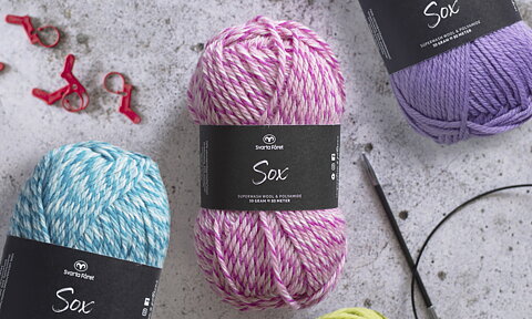 SOX 50g - Svarta Fåret