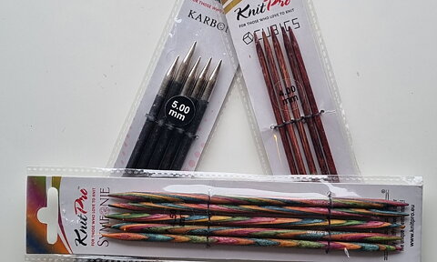 Knit Pro Strumpstickor. Karbonz, Symfonie, Cubics