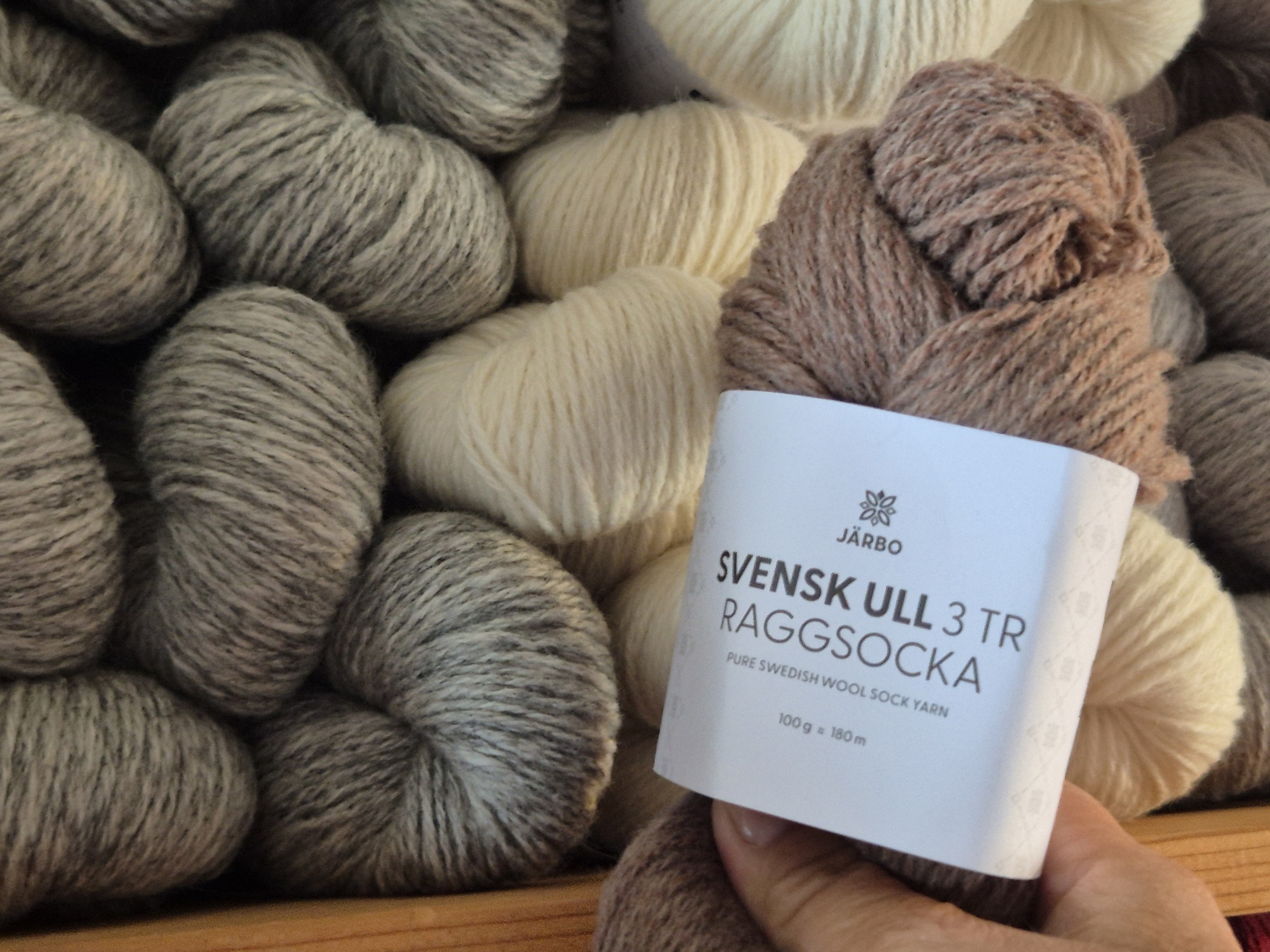 Svensk Ull 3 tr Raggsocka - Järbo