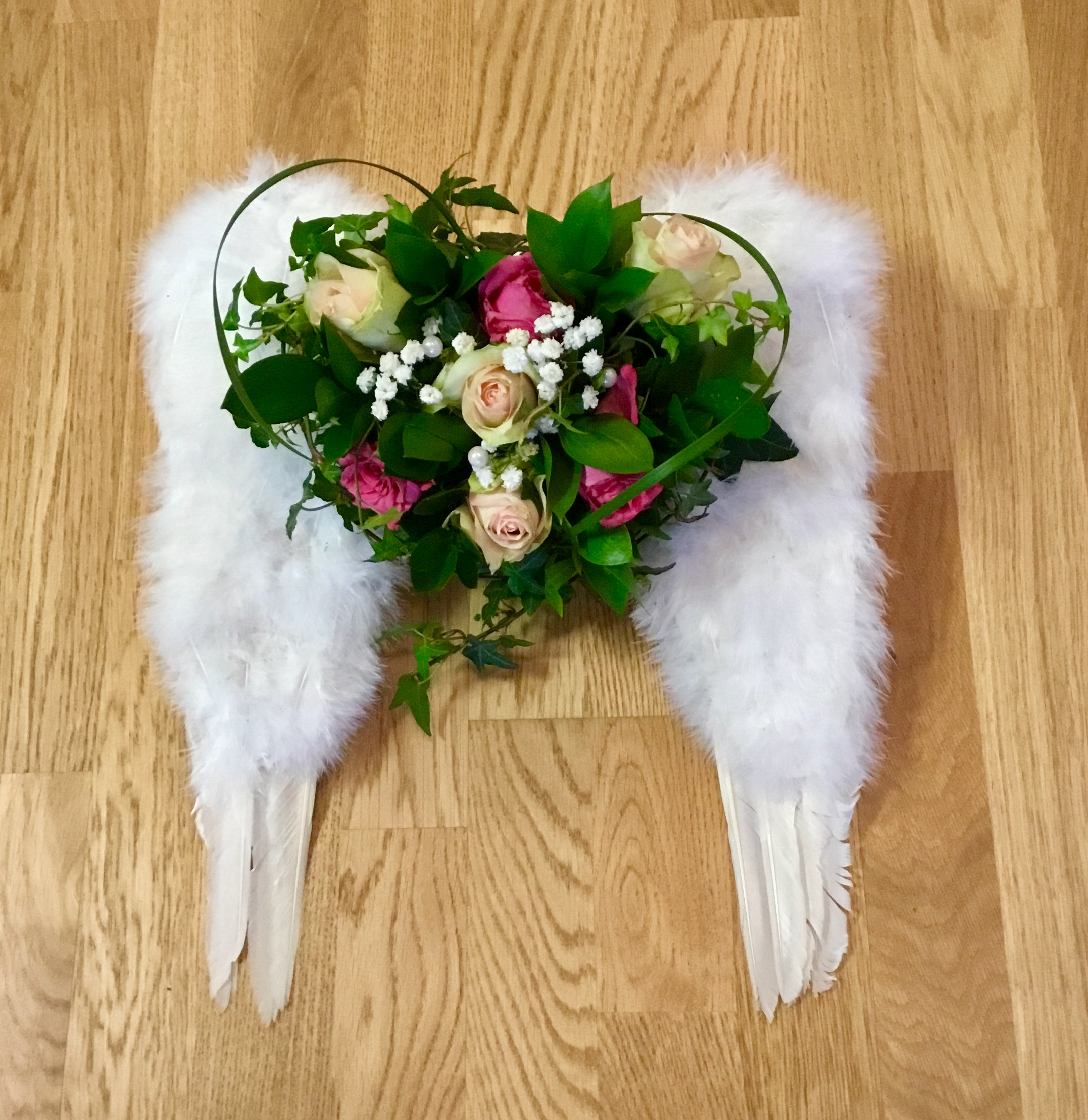 Begravningsblomma vackra änglavingar - nr 719 