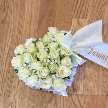 Blomsterdekoration vackert litet hjärta - nr 212