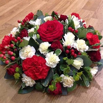 Begravningsblomma rund dekoration - nr 431