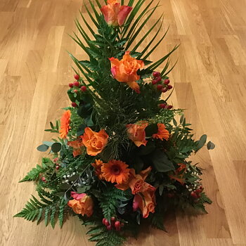 Begravningsdekoration stående nr 438