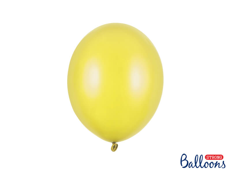 50-pack Ballonger Gul Metallic