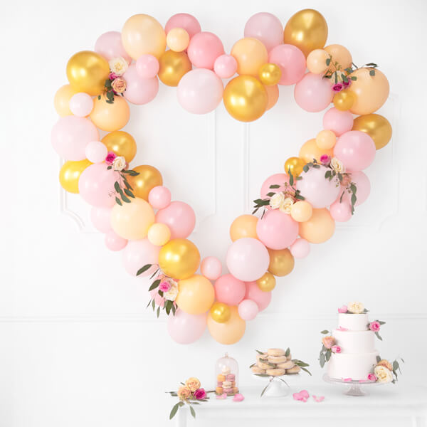 50-pack Ballonger Guld metallic - 5