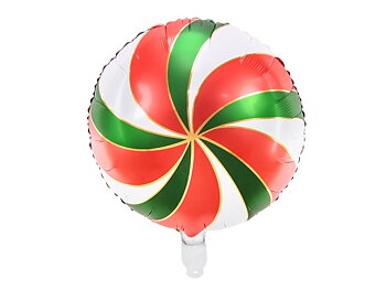 Folieballong Godis 45 cm Röd mix