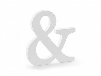 SYMBOL "&" | trä | vit