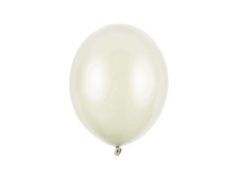 50-pack Ballonger Ivory Creme Metallic