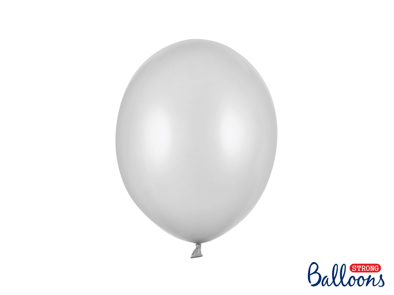 50-pack Ballonger Silver metallic