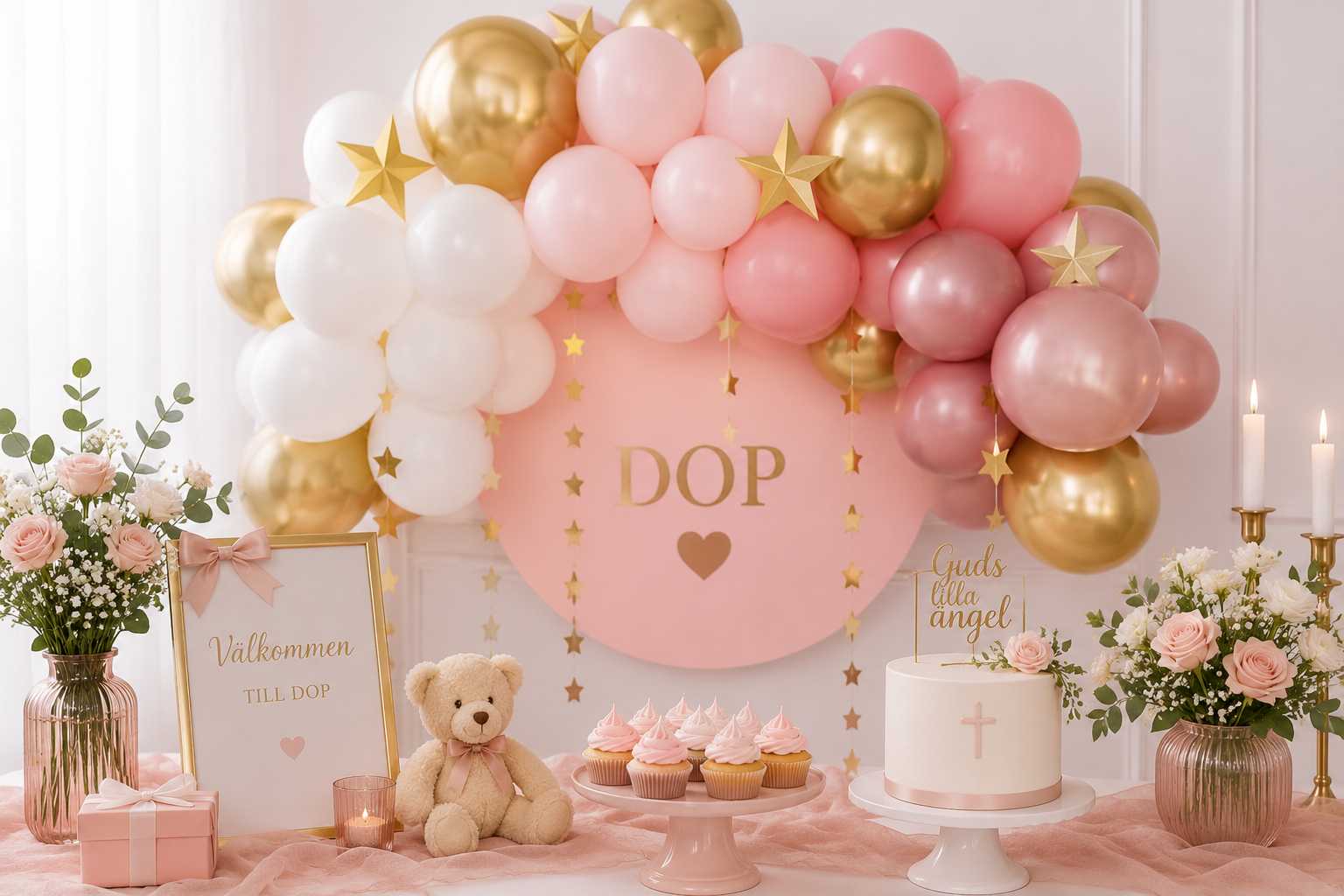 DOP ROSA & GULD