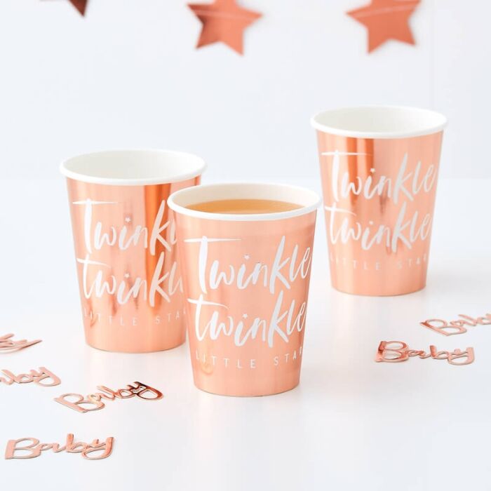 Babyshower Pappmuggar