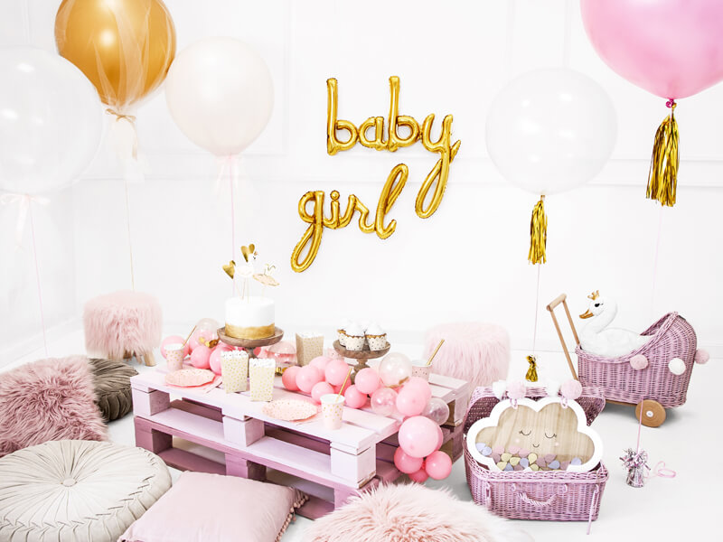 Babyshower dessertbordet