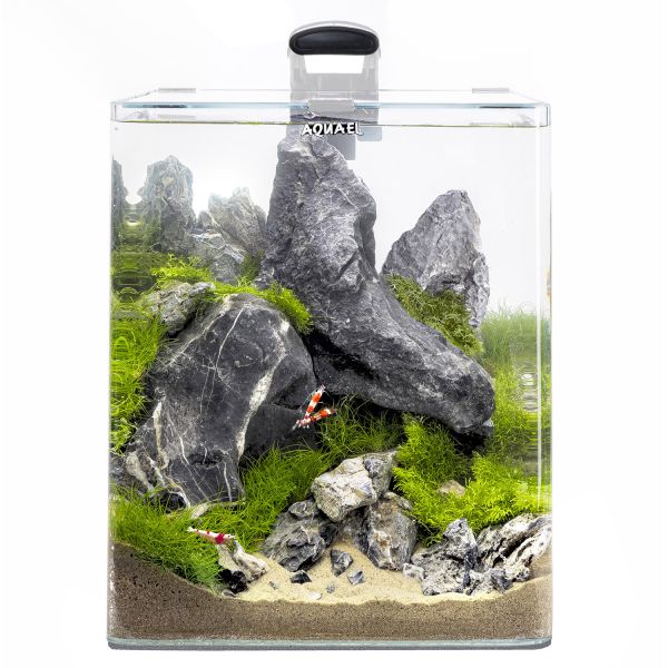 Aquael OptiBent Set 30 Vit LxBxH: 29x29x35 cm, 29 liter