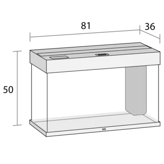 Juwel Rio 125 Akvarium LxBxH: 81x36x50cm 125 liter - 5