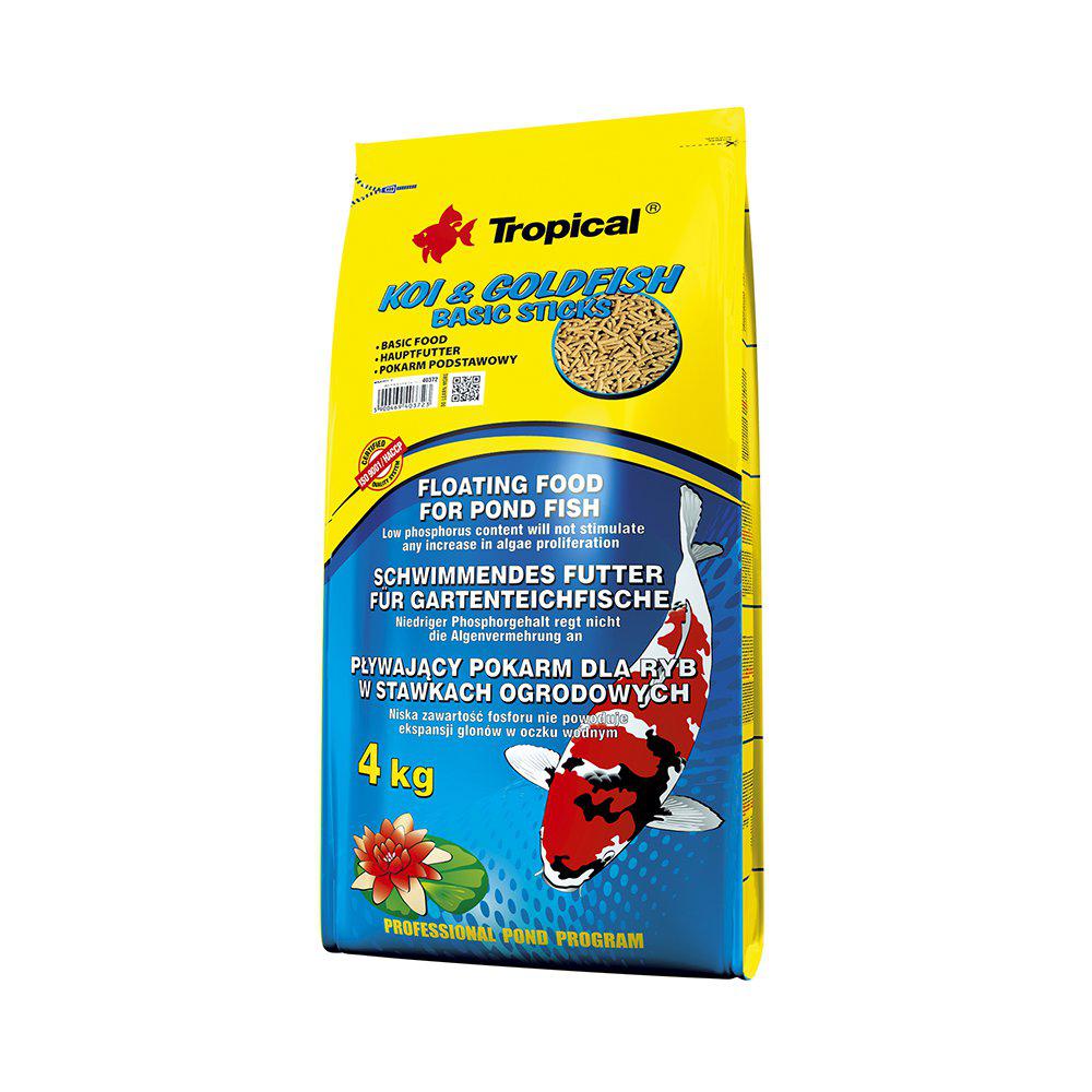 Tropical Koi & Goldfish Basic Sticks 4kg
