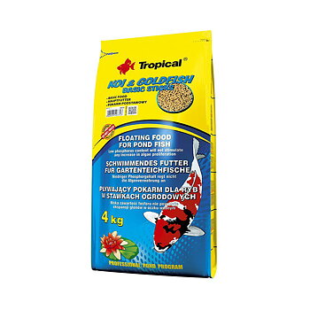 Tropical Koi & Goldfish Basic Sticks 4kg