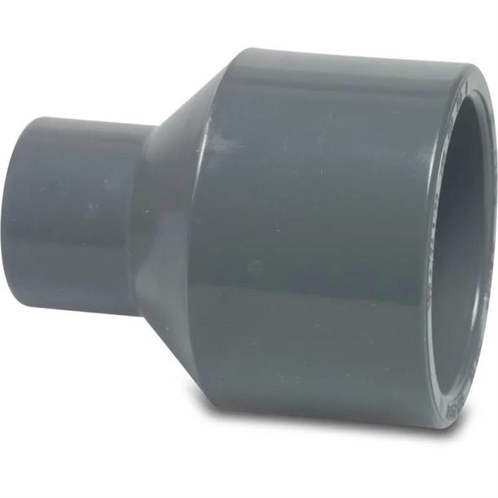 PVC-Reducering Lång Grå 40/32x32 mm (16 bar)
