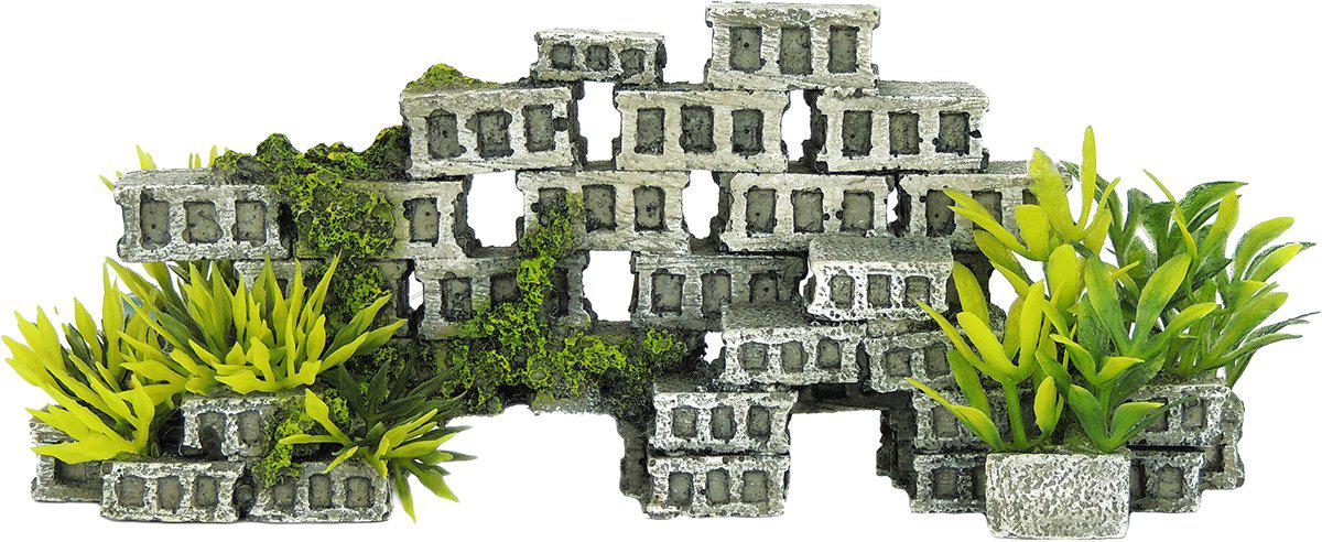 Classic Blocks With Plants S 160X55X67 mm