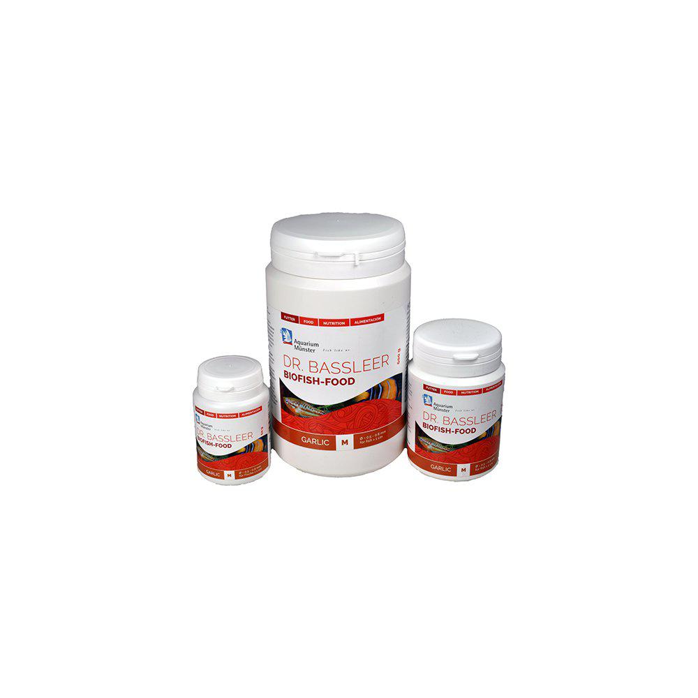 Aquarium Münster Dr. Bassleer Biofishfood Garlic M 150g