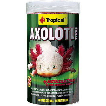Tropical Axolotl Sticks 250ml, 135gr