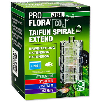 JBL Proflora  Co2 Taifunspiral Utbyggnad