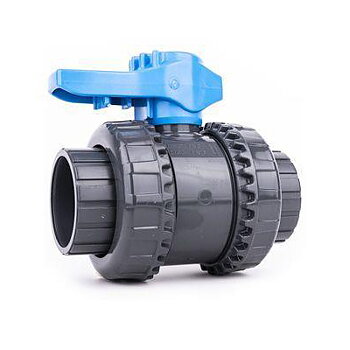 PVC-Kulventil VEE, PE/EPDM 40 mm (16 bar)