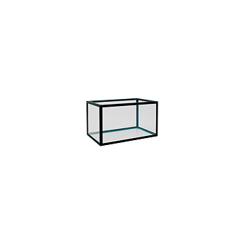 Akwaland Aluminium Ramakvarium Svart LxBxH: 125x50x50 cm, 310 liter
