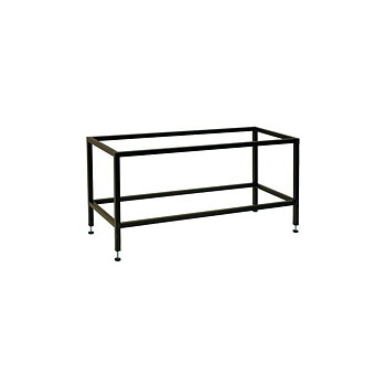 Akwaland Aluminium Bord Svart LxBxH: 95x40x53 cm