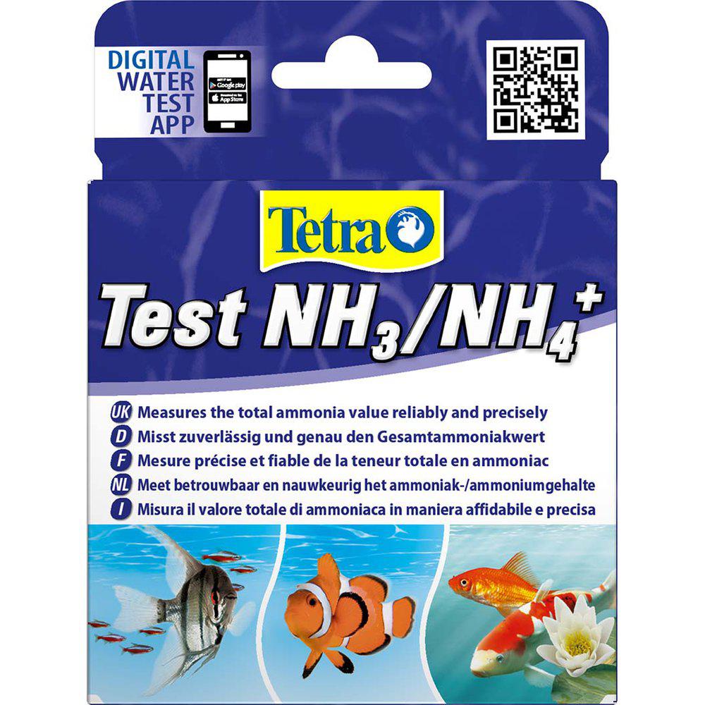 Tetra Test Ammoniaknh3/nh4 Räcker Till 25 Test