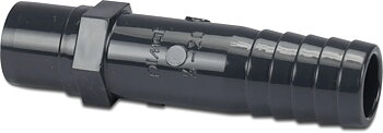 PVC-Slanganslutning 32mm x 30mm (10 Bar)