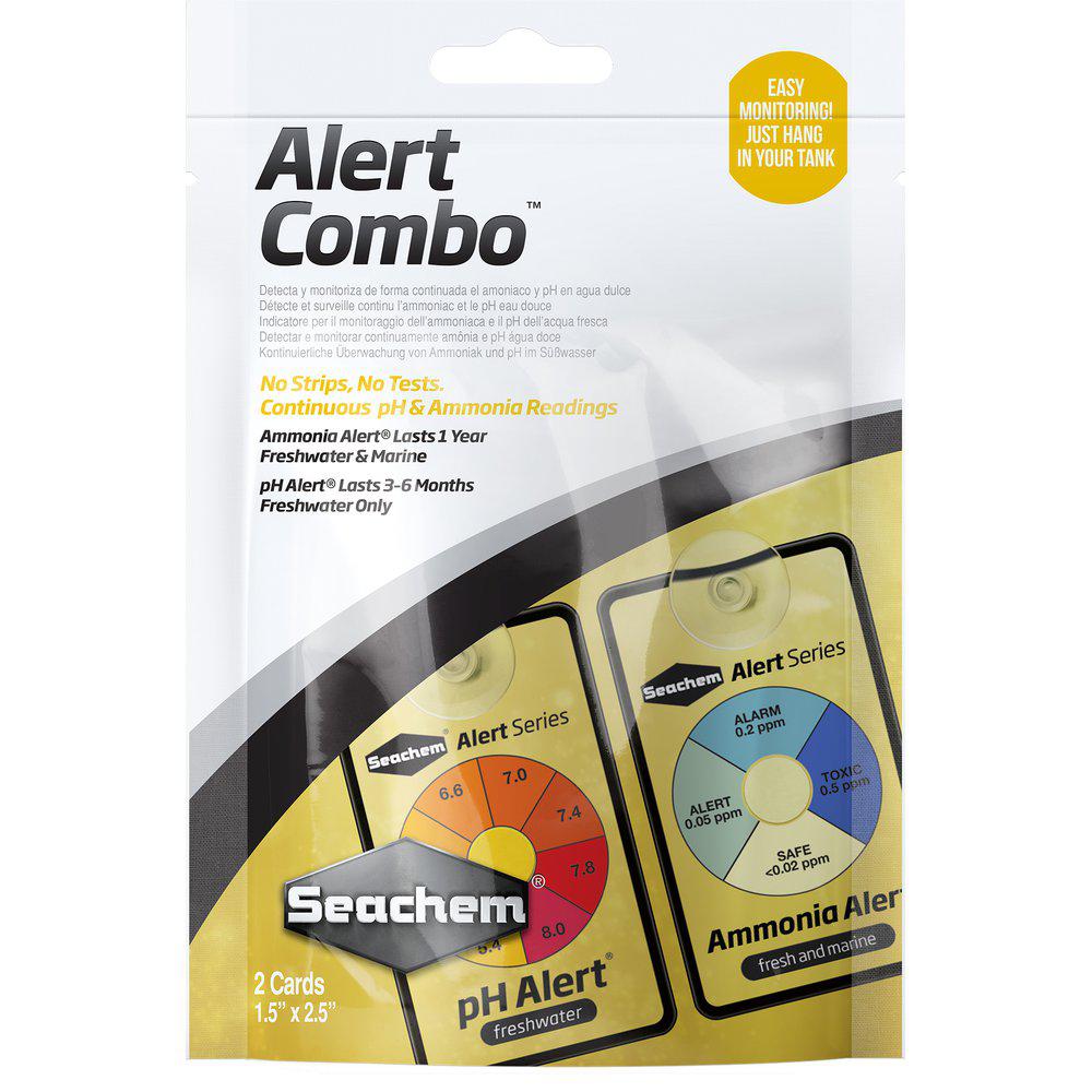 Seachem Combo Pack Ph/ammonia Alerts 6 Månader