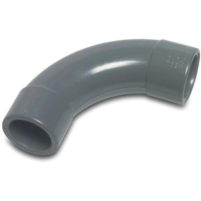 PVC-Böj 90° Grå 25 mm (16 bar)