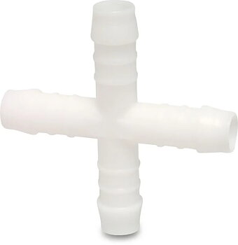 Nylon Slangkoppling Kryss 12 mm