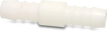 Nylon Slangkoppling Rak 8 mm