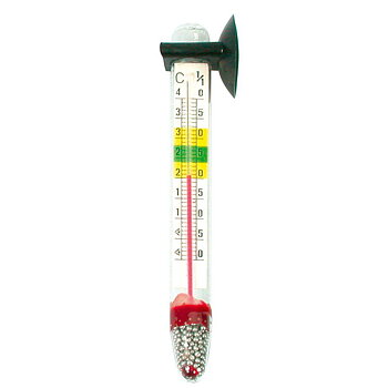 Zolux Termometer Glas Med Sugkopp