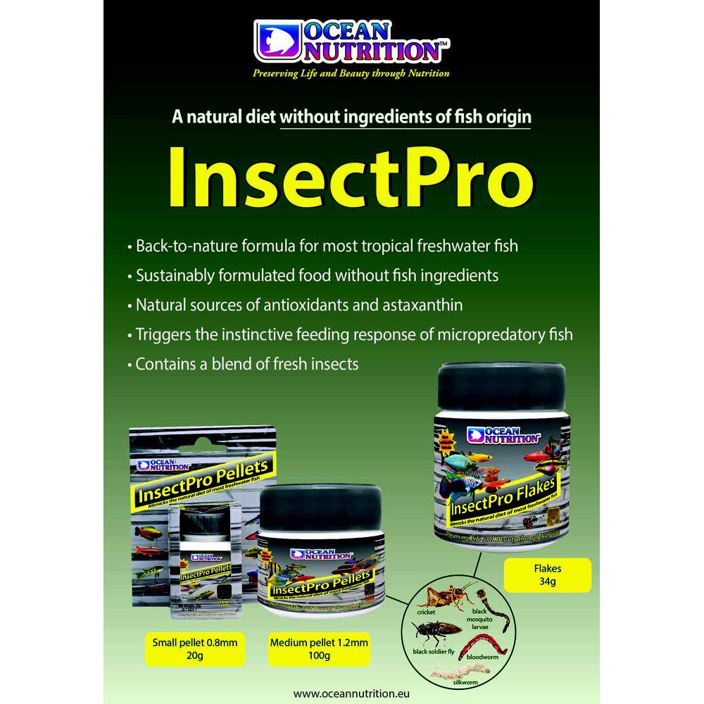 Ocean Nutrition Insectpro Flakes 34g - 2