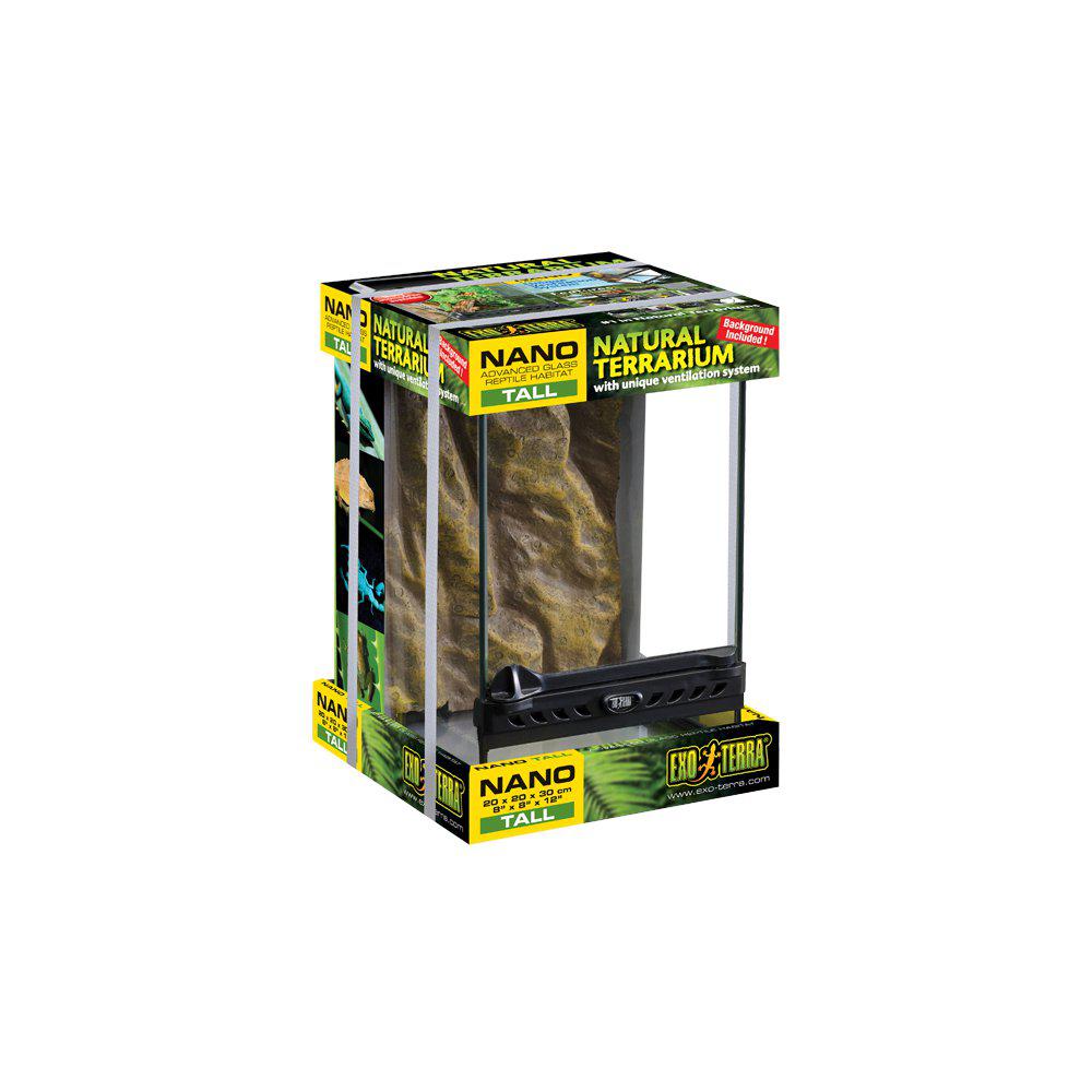 Exoterra Terrarium 20x20x30cm Nano Tall - 2